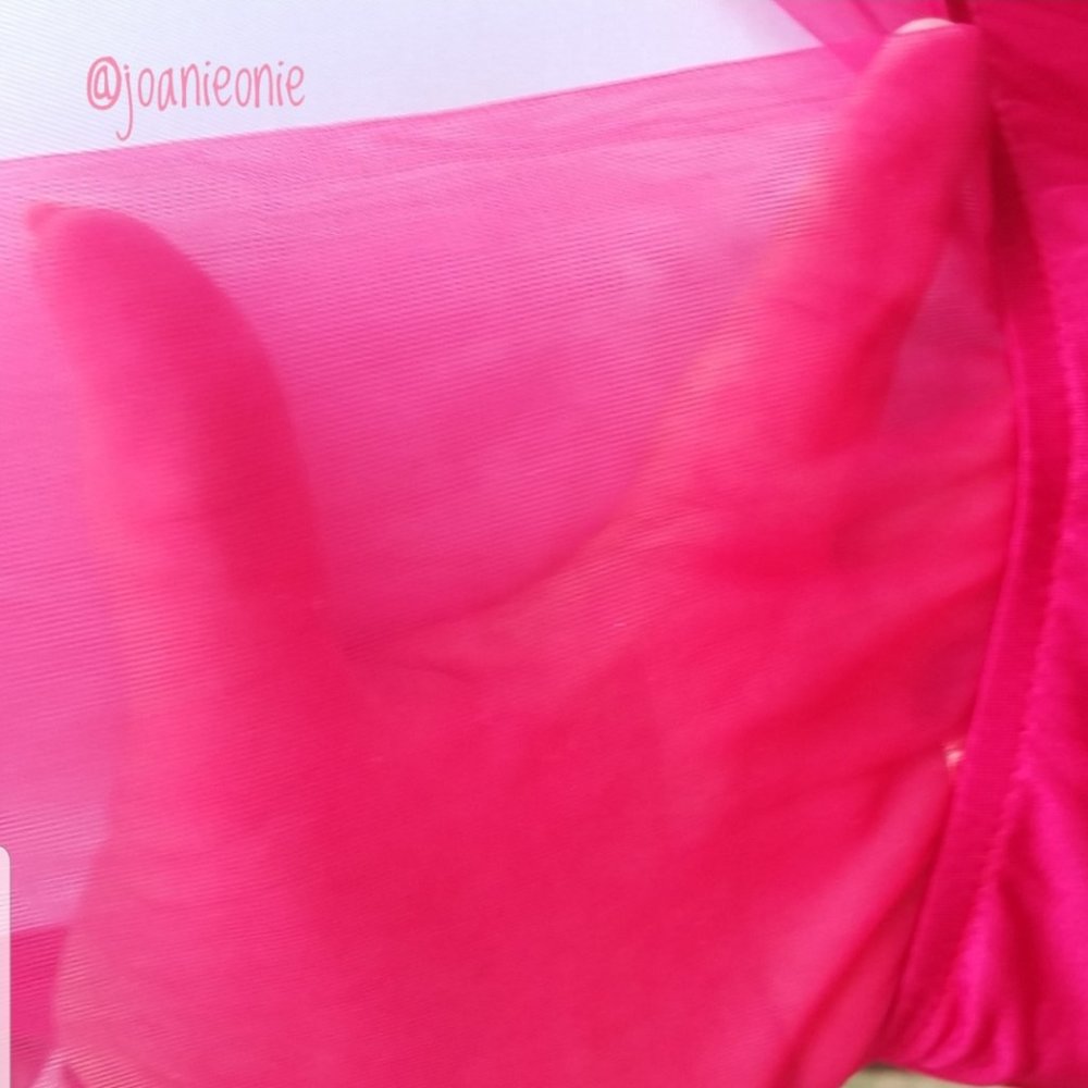 VINTAGE Pinup Nightgown Negligee Lingerie Balletcore Pink… - Picture 7 of 15